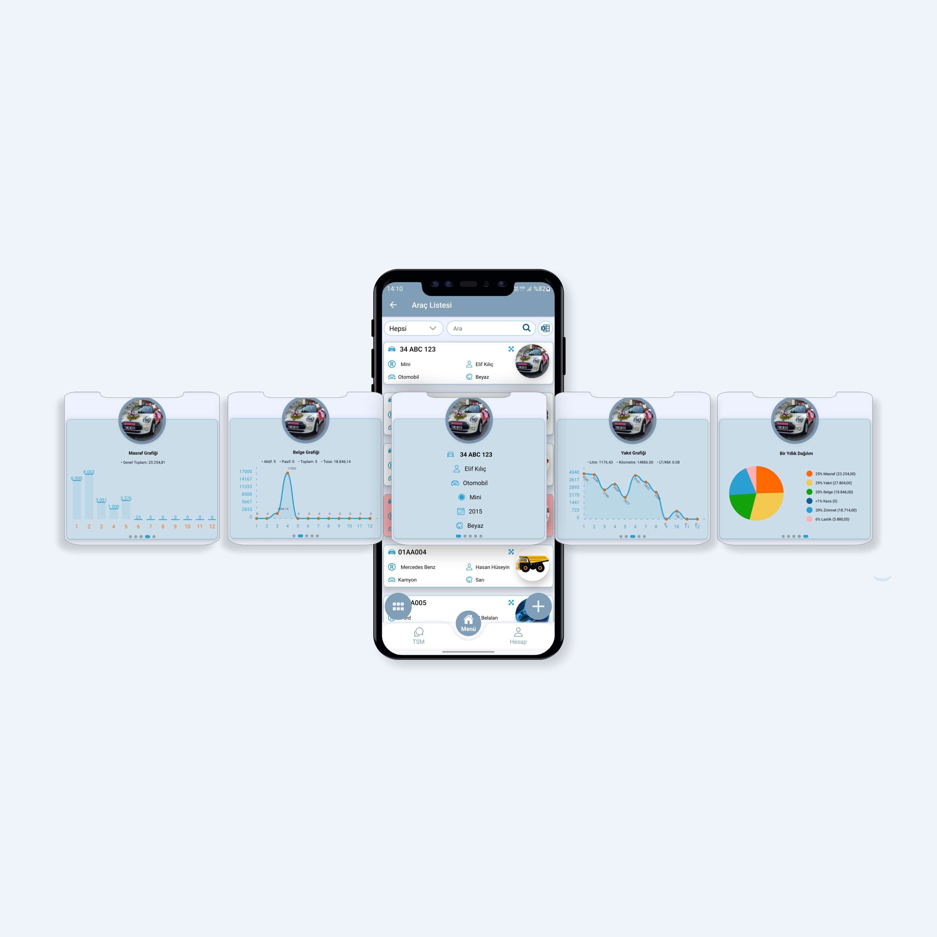 filo arac mobil uygulama